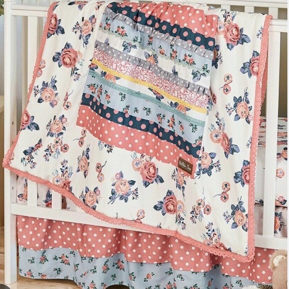 Matilda Jane Crib/Toddler Bed Set - Picture 1 of 4